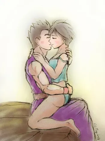 Gohan x Videl: Hero's Games manga cover