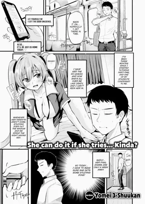 She's Talented, That Girl manga cover