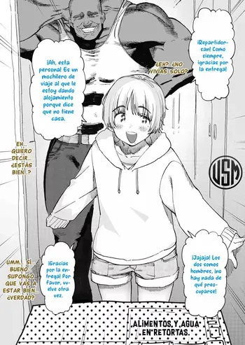 [Horieros] Cuando trabajaba como repartidor, vi un cambio sorprendente en el dueño de la casa en la que entregaba [Spanish] [Un Scan Más] manga cover