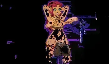 Starfire Bondage, Spanking And Creampie Gif Compilation (Hole House Game) [Teen Titans] manga cover