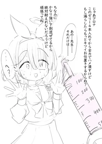 [Kenoki] Arona no Anal Jelly Manga (Blue Archive) manga cover