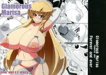 (C80) [Forever and ever... (Eisen)] Glamorous Marisa -Cosplay Ecchi Hen- (Touhou Project) [English] manga cover