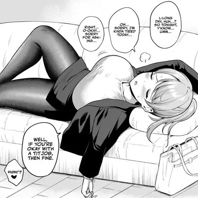 Letting My Girlfriend Give Me A Titjob While I Listen To Her Vent About Work [Original] manga cover