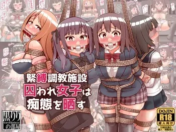 [Kuro Lili no Heya (lilish)] Kinbaku Chokyo Shisetsu Toraware Joshi wa Chitai o Sarasu manga cover
