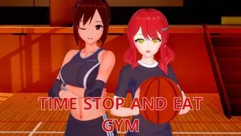 (Ader) TIME STOP AND EAT GYM manga cover