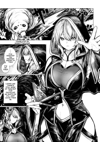 [Jury] Madoushi-chan ga Mushi Monster ni Osowareru Hanashi | A Story about a Mage Who Gets Attacked by an Insect Monster [KenGotTheLexGs] English manga cover
