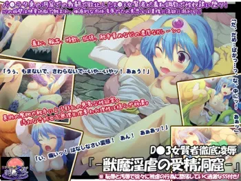 [Magical Mushroom] DQ3 Onna Kenja Tettei Ryoujoku - Juuma Ingyaku no Jusei Doukutsu - (Dragon Quest III) manga cover