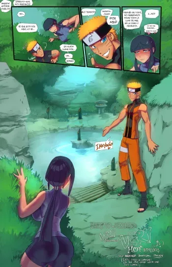 [Fred Perry] Naruto xxx Hinata's Very Secret Very Hot Spring [Spanish] manga cover