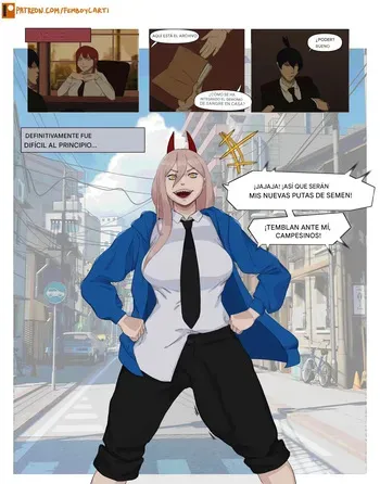 [Femboycarti] Power Comic (Spanish) manga cover