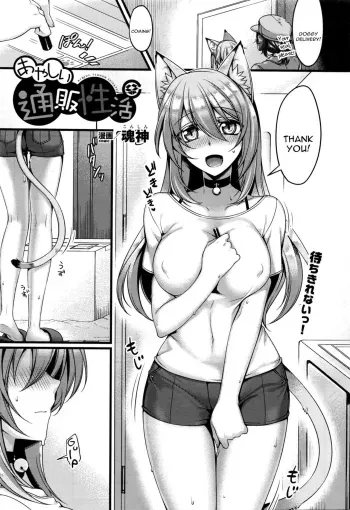 Ayashii Tsuuhan Seikatsu manga cover