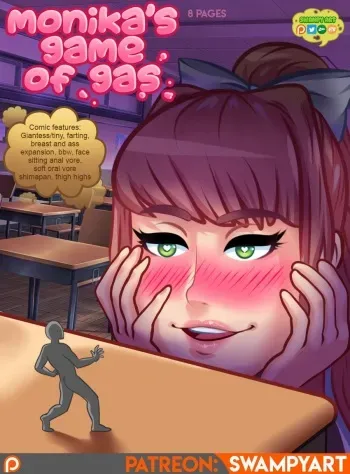 Monika's Game of Gas manga cover
