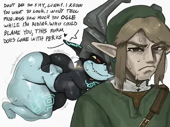 [Cooly] Zelda and Midna x Beasts (The Legend of Zelda) manga cover