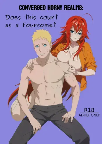 CONVERGED HORNY REALMS: Does this count as a Foursome? manga cover