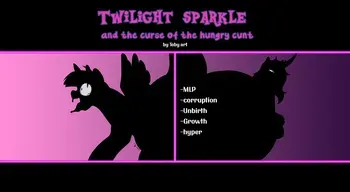 [Tobyart] Twilight sparkle and the curse of the hungry cunt manga cover