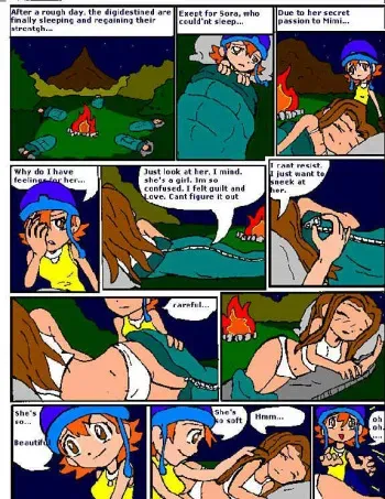 Sweet Dreams (Digimon) manga cover