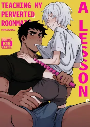 Teaching My Perverted Roommate A Lesson manga cover