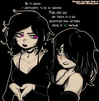 [LordMoku] Leyley & Julia (The Coffin of Andy and Leyley) (Spanish) [Dogie Gamer] manga cover