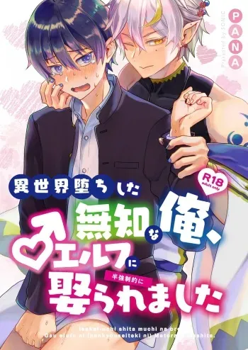 Wedded and Bedded By A Male Elf After My Isekai Teleport manga cover