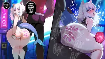 [Nyantcha - Thiccwithaq] Gawr Gura Date Night manga cover