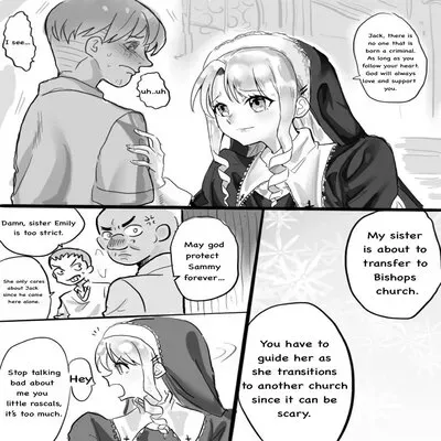Sister Emily Body Swap [Original] manga cover
