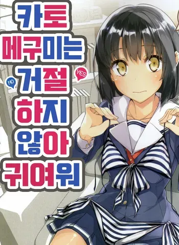 (C90) [NtyPe (Mizoguchi Keiji)] Katou Megumi wa Kotowaranai Kawaii. (Saenai Heroine no Sodatekata) [Korean] manga cover