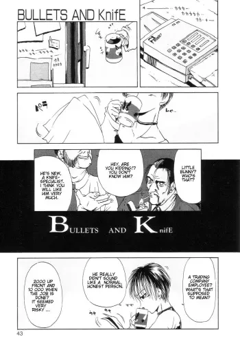 [Oze Akiba] Bullets and knife (HARMFUL) [English] manga cover