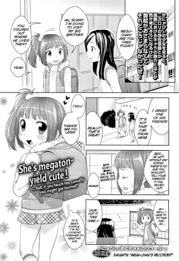 Megu-chanâ€™s Recorder manga cover