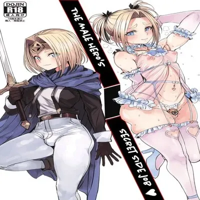 The Male Hero's Secret Side Job [Yaoi] [Original] manga cover