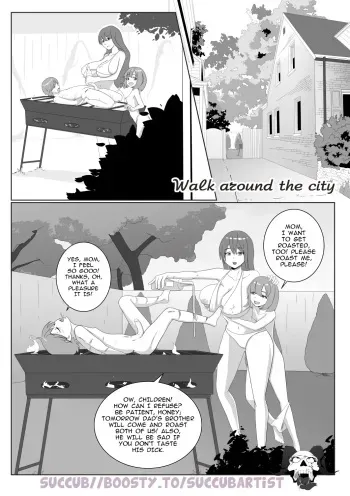 Walk through the city manga cover
