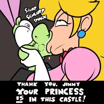 [JAMEArts] Thank You, Jimmy Your Princess Is In This Castle! (Super Mario Bros.) manga cover