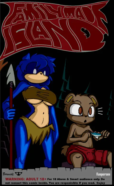 (Terrenski)[Sonic the Hedgehog] Family Made Island (ongoing) manga cover