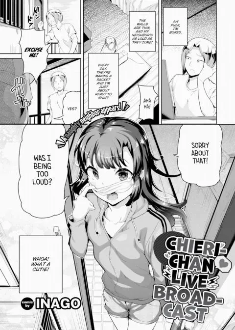 Chieri-chan ❤ Live Broadcast manga cover