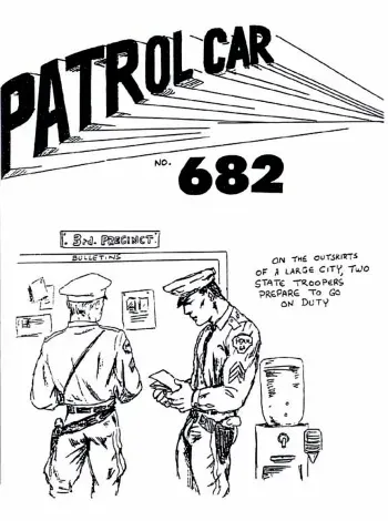 [Etienne aka Stephen] Patrol Car 682 manga cover