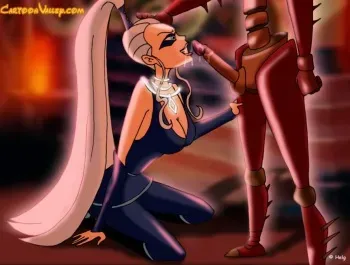 [CartoonValley] Secret Gallery of Icy giving Darkar blowjob manga cover