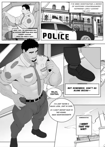 Mr. Policeman, Please Exorcise Me! manga cover