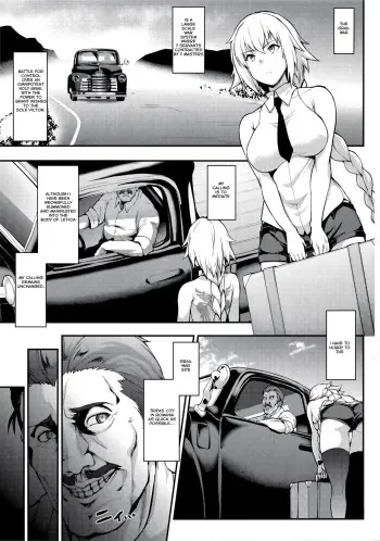 (C93) [STANKY (yozo)] Kyousei Saimin Seijo Inwai Bitch Hike | The Saint Who Got Forcibly Hypnotised Into Bitchhiking (Fate/Apocrypha) [English] [Thot Patrol] manga cover