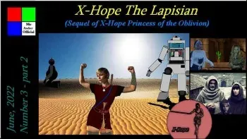 Annasophia Robb as X-Hope The Lapisian number 3 part 2 manga cover