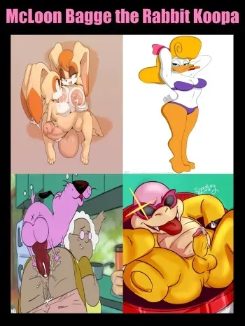 [Editimation] Cream the Rabbit's Porn Pics on McLoon Bagge the Rabbit Koopa ♂️♀️⚧️ 💋🧤🏰 manga cover