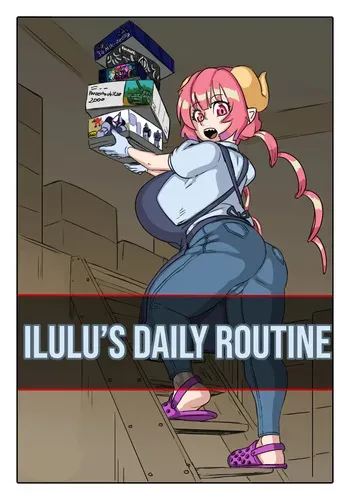 [AnythingGoes] Ilulu at her Work (Miss Kobayashi's Dragon Maid) (Animated) manga cover