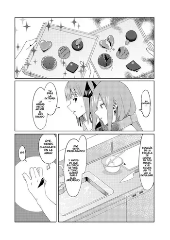 [Muroi] Mousou Valentine｜Dáa de san Valentín de Fantasía (Gotoubun no Hanayome) [Spanish] [Darkss 153] manga cover