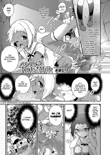 Melty Nuts Milk manga cover