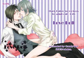 (C77) [Candy★pot (Hoshino Minato)] Love Doll (Black Butler) [English] [LadyPhantomhive] manga cover
