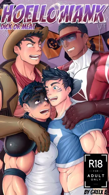 Hoellowank Dick or Meat manga cover