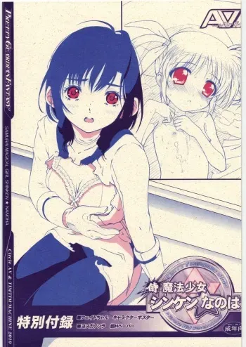 (SC49) [Circle AV (Minazuki Ayu, Kazuma G-Version)] Samurai Mahou Shoujo Shinken Nanoha (Various) manga cover
