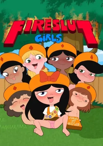 [LawyBunne] FireSlutGirls (Ongoing) (Phineas and Ferb) manga cover