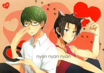 [gin, 6921. (Nao, Saki Karin)] Nyan Nyan Nyan (Kuroko no Basuke) manga cover