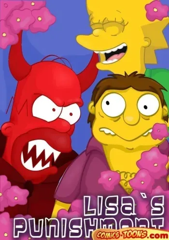 [Comics Toons] Lisa's punishment (The Simpsons) manga cover
