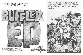 The Ballad of Buffler Ed by Lou Gonzales manga cover