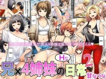 The Daily Lives of a Brother & His 4 Sisters 2 manga cover