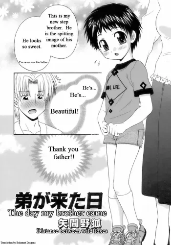 The Day My Brother Came manga cover